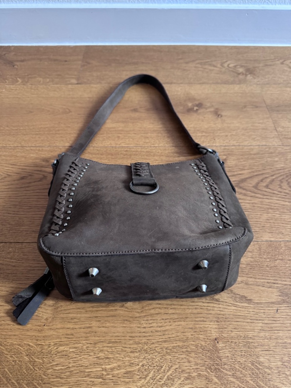 Montana West Genuine Leather
Collection Concealed Carry Hobo Bag
Chocolate army - Picture 2 of 8